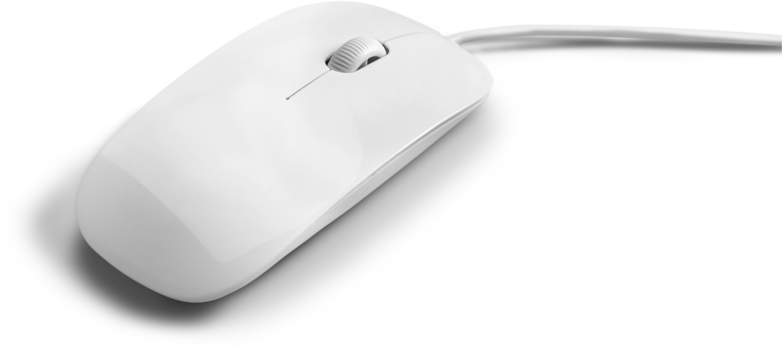 Cutout of a Computer Mouse